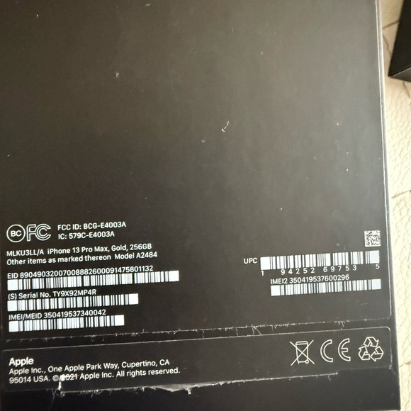 Apple iPhone 13 Pro Max 256GB Unlocked (Gold) - Picture 5 of 17